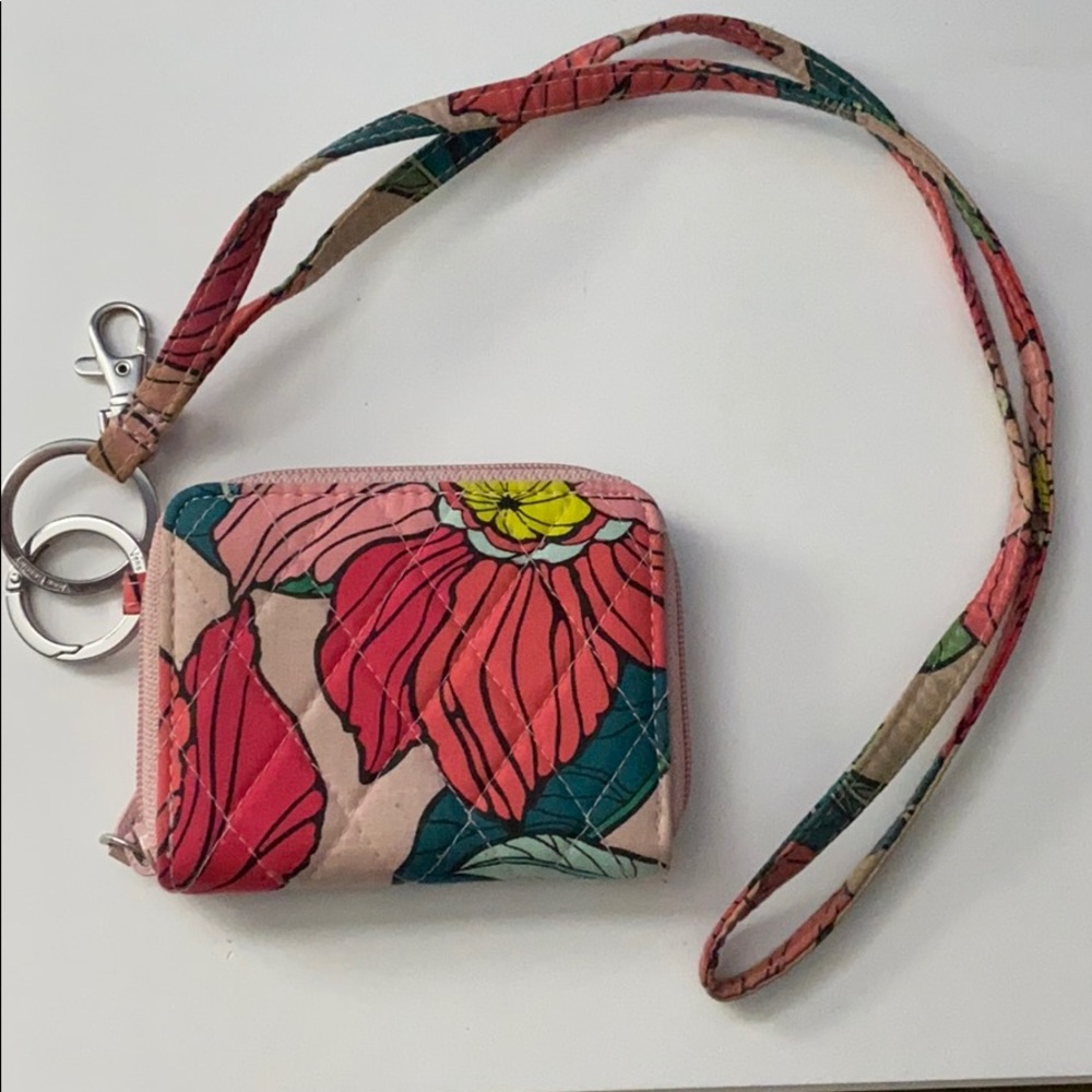 Vera bradley lanyard W/additional lanyard